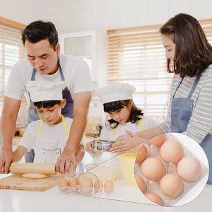 Venta al por mayor de plástico <span class=keywords><strong>para</strong></span> <span class=keywords><strong>huevos</strong></span> cajas de <span class=keywords><strong>huevos</strong></span> transparentes <span class=keywords><strong>para</strong></span> <span class=keywords><strong>huevos</strong></span> 3x5 rejillas contenedor de embalaje reutilizable <span class=keywords><strong>para</strong></span> la exhibición de mercados familiares - Product Image 6