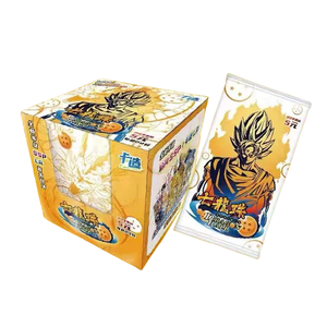 Nouveau Dragonballed TCG carte Booster boîte Anime <span class=keywords><strong>Super</strong></span> Saiyan Gogeta bronzant Barrage jeu Collection Flash carte boîte enfant cadeau jouet - Product Image 3
