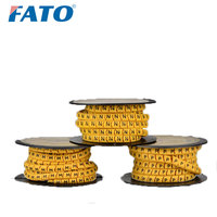 FATO EC-0/1/2/3/J marqueurs de câble 0 ~ 9 A ~ Z marqueurs de câble en PVC de haute qualité résistant à la chaleur