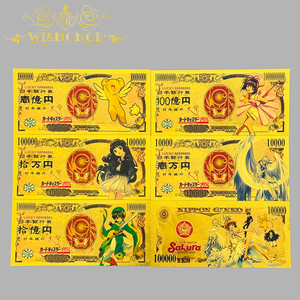 Nueva Tarjeta Coleccionable Japonesa de <span class=keywords><strong>Sakura</strong></span> <span class=keywords><strong>Cardcaptor</strong></span> 2026, Bañada en Oro de 24K - Product Image 1