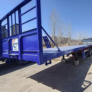 Semirremolque plataforma contenedor de bajo precio para la venta remolque plataforma contenedor remolque - Product Image 1