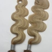 Starose Venta al por Mayor 100g Cabello con Cutícula Alineada Precio Directo de Fábrica Doble Trama Extensiones de Cabello Nano con Punta de Plástico Queratina