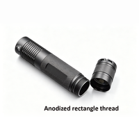 Lampe torche infrarouge Manta Ray S9 |   Puce SFH 850nm/940nm |   Lampe de poche de camping en aluminium étanche IP66, batterie rechargeable, faisceau de 0 à 200 m