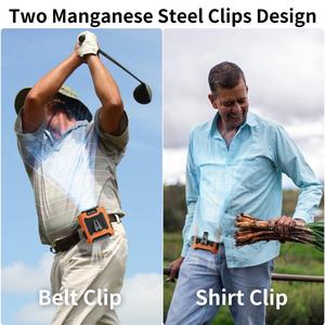 Ventilateur multifonctionnel Socool 10000mAh avec lumière, mini ventilateur portable à clipser à la ceinture, électrique, vitesse réglable - pour utilisation en extérieur - Product Image 4