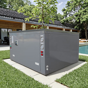 Pompe à chaleur thermodynamique pour eau chaude avec <span class=keywords><strong>panneau</strong></span> <span class=keywords><strong>solaire</strong></span>, <span class=keywords><strong>chauffage</strong></span> et refroidissement géothermique, système split pour économie d'énergie domestique, CE WiFi - Product Image 1