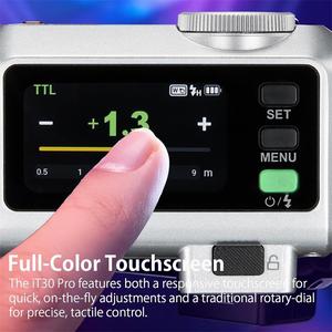 Flash pour appareil photo Godox IT30Pro C/N/S/F/O IFlash TTL HSS <span class=keywords><strong>1</strong></span>/8000s Mini Flash compatible avec Canon Nikon Sony Fuji <span class=keywords><strong>Olympus</strong></span> - Product Image 2
