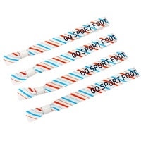 Bracelet personnalisé en tissu Polyester tissé, pour intérieur et extérieur, amélioration, coloré, réglable, promotion