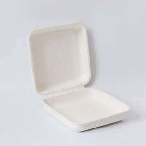 Custom Eco Friendly Biodegradable Paper Packaging <b>Box</b> Molded Container for Food Takeaway Catering Apparel Beverage Wholesale - Product Image 6