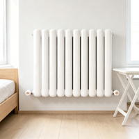 Radiateur Colonne Carrée en Acier Inoxydable à Conception Flexible pour Systèmes CVC – Chauffage Rapide de Toute la Pièce pour Écoles, Hôpitaux, Salles de Sport