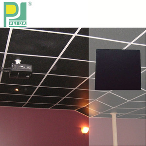Placas Acústicas Negras para Techo, Fibra Mineral <span class=keywords><strong>2X4</strong></span> - Product Image 1