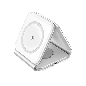 Chargeur sans fil magnétique pliable 15w tendance 3 en 1 Station de charge 3 en 1 de voyage pour <span class=keywords><strong>Apple</strong></span> Watch Airpods Iphone <span class=keywords><strong>Apple</strong></span> - Product Image 4