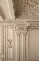 Colonnes et piliers en polyuréthane BT80202-1, modèle 3D, design français moderne, légers, blancs, durables, écologiques, application hôtelière