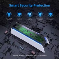 NKiwi AFBPTEK Chargeur rapide pour contrôleur PS5 Station de charge double en blanc Nouvel état Accessoires de jeu