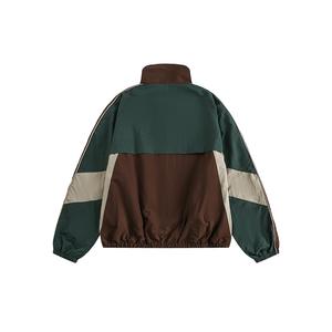 <span class=keywords><strong>Chaqueta</strong></span> Deportiva de Nailon Ligero para Hombre al por Mayor en Colores de Contraste Rompevientos Casual de Verano para Correr - Product Image 2