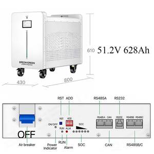 Batería de Almacenamiento Solar Apilable de 32KWH, 48KWH, 16KWH, 48V 628Ah, para el Hogar, Stock en la UE, Polonia y España, DDP, OEM Mb56 - Product Image 4