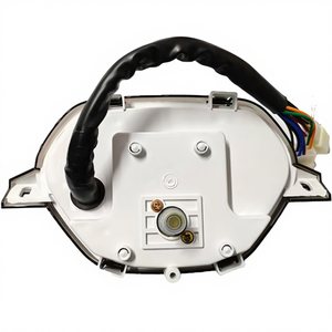 Nouveau compteur de vitesse numérique LED WYAHAY Street Wave EX5 Alpha 100 pour moto compatible, instrument ABS monté à l'avant, noir - Product Image 2