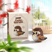 CLC8909-8920 Oiseaux Mignons Cockatiel Nano Briques Cadeau DIY Plastique Vente Chaude Ensembles de Blocs de Construction Jouets Éducatifs pour Enfants