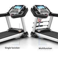 Caminadora Eléctrica Comercial Inclinable Lijiujia Electronic de 2.5hp con Motor AC para Fitness Americano