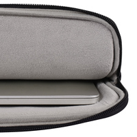En stock sac de bureau en cuir PU mince pochette d'ordinateur étanche pochette d'ordinateur pour Macbook Air/Pro