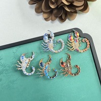 Broches tendance motif scorpion, épingles de revers, bijoux de mode unisexe, pour tenue quotidienne ou formelle, cadeau de célébration