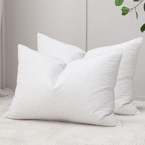 Sensación súper lujosa, almohada de plumas de tamaño estándar ultra suave para dormir - Product Image 5