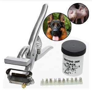 Pinzas de Tatuaje de Acero Fundido para Animales, Personalizadas, de Alta Calidad, de Fábrica Profesional - Product Image 6