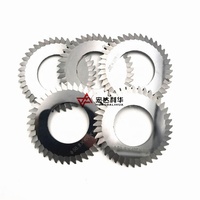 Dapat disesuaikan 46 gigi Tungsten Carbide v-cutter frekuensi tinggi lasan PCB v-cut OEM didukung pisau gergaji
