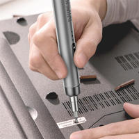 Ensemble de tournevis électriques de précision professionnels, mini tournevis sans fil rechargeable avec embouts magnétiques pour la réparation de téléphones