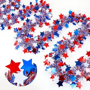 Guirnalda Decorativa con Diseño de Capitán América para el Día Nacional de China y el Día de la Independencia, con Forma de Estrella de Cinco Puntas, Material PET - Product Image 2