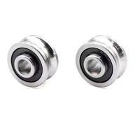 Roulements de rail de guidage SG66 U roulement à rouleaux de piste de rainure pour Machine textile 6*22*11*10mm