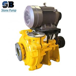 Pompe à boue industrielle robuste 2KW à prix compétitif, 6/4 pouces, haute efficacité, à turbine ouverte, moteur horizontal pour utilisation minière - Product Image 4