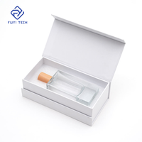 Vente en gros d'usine - Flacons de parfum en verre cylindriques vides de luxe personnalisés de 60 ml, 80 ml, 100 ml avec pulvérisateur à pompe, impression sur écran et boîte d'emballage