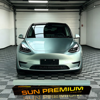 Vinilo para Rotulación de Autos Hadrian Green, Tono Verde Británico de Carreras, Verde Intenso y Rico, Acabado Brillante, Clásico y Atemporal para Autos Clásicos