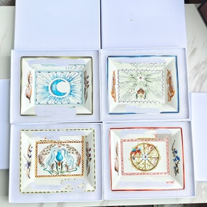 Cenicero de Estilo Europeo, Ligero y Lujoso, Creativo, con Diseño de Sol y Estrellas, para el Hogar y la Oficina - Product Image 3