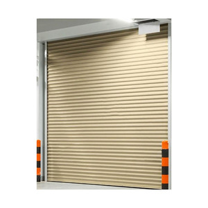 Porte à enroulement en alliage d'aluminium Jingmen Menye, électrique, double couche, antivol, résistante à la corrosion, pour magasin, entrepôt, sur mesure - Product Image 5