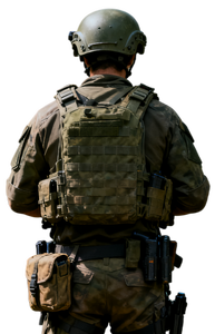 Gilet Tattico in Nylon 1000D con Piastra Inseribile, Anti-Coltello e Impermeabile, Sistema Molle a Sgancio Rapido per Addestramento all'Aperto - Product Image 6