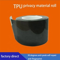 Rollo de Material de TPU Mate Anti-Espía para Móviles, para Cualquier Modelo, Películas de Hidrogel, Protector de Pantalla