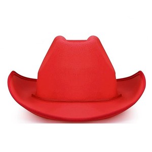 Chapeau de Cowboy feutre princesse chapeau Performance lié Western <span class=keywords><strong>Cowgirl</strong></span> chapeau Bachelorette fête d'anniversaire <span class=keywords><strong>Costume</strong></span> accessoire - Product Image 6
