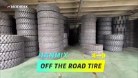HANMIX OTR pour Chargeurs/Niveleuses/Chariots télescopiques/Grues tout-terrain 11.00R20 12.00R20 12.00R24 13.00R25 14.00R20