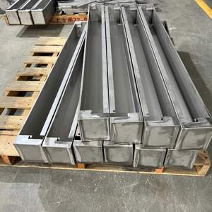 Boîte forestière personnalisée auto-arrosant pots de <span class=keywords><strong>jardinière</strong></span> muraux en métal suspendus système de jardinage vertical trou de drainage modulaire empilable - Product Image 1