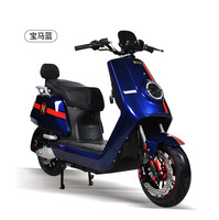Scooter électrique à grande vitesse 1000w à 2000w 60v Sportbikes avec frein à disque pour l'Inde