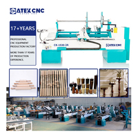 Nouveau produit machines de tournage du bois CK-1530-2A machine de tour à bois CNC avec système de chargement automatique