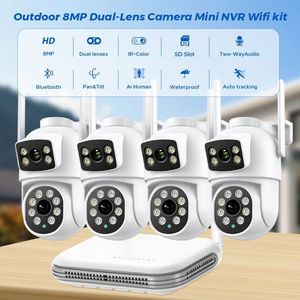 Sistema de Vigilancia Continua de <span class=keywords><strong>Glucosa</strong></span>, Accesorios de Moda, Sistemas de Seguridad, 6K 12Mp IP 2TB NVR, Conjuntos de Cámaras de 4 Canales - Product Image 2