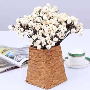 Petites fleurs <span class=keywords><strong>de</strong></span> lait, vente chaude, baies blanches séchées naturelles, usine du Yunnan, mariage, festival, fête à domicile, couronne, décoration DIY - Product Image 4