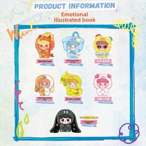 Bambola carina e regalo di gioco alla moda autentica Q Baby emotive mostri pelosi peluche scatola cieca - Product Image 5
