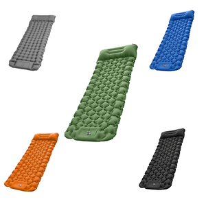 Colchón Inflable Portátil Impermeable, Colchoneta de Camping Ultraligera de TPU con Bomba de Pie Integrada - Product Image 1