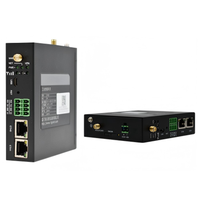 Gateway IoT de Grado Industrial, Router Celular 4G, Amplio Rango de Voltaje 6-48V, IP40, VPN, Carcasa Metálica para Soluciones de Fábrica Inteligente IIoT