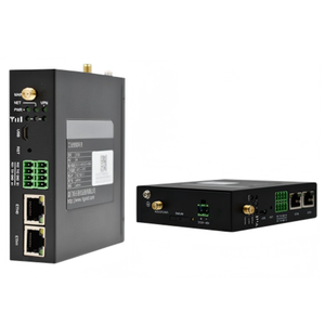 Passerelle IoT industrielle 4G, <span class=keywords><strong>routeur</strong></span> cellulaire, large plage de tension <span class=keywords><strong>6</strong></span>-48V, IP40, VPN, boîtier métallique pour solutions IIoT d'usine intelligente - Product Image 1
