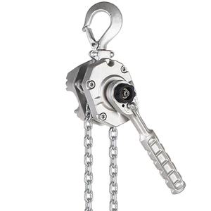 Vente directe d'usine 3m Construction chaîne poulie bloc levier palan 750kg chaîne à main manuelle 1.5 tonnes charge de test pour Machine de levage - Product Image 1