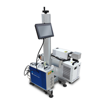 Laser Uv 3W/5W/10W Ligne de produits industriels Refroidissement par eau Machines de marquage laser volantes UV pour plastique métal verre bois